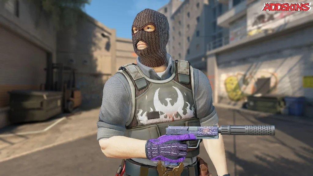 USP-S | Black Lotus pose-1