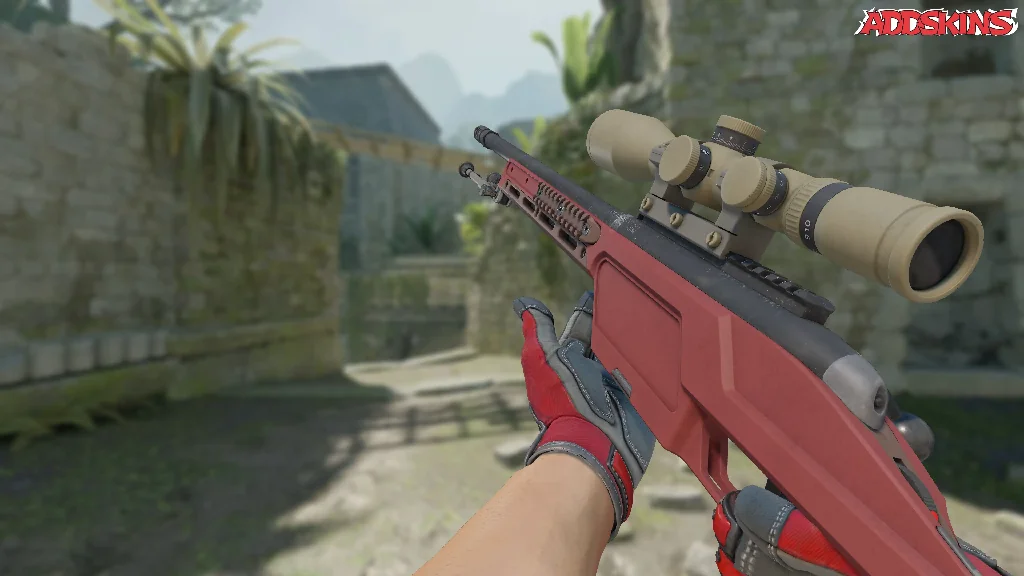 SSG 08 | Red Stone reloading