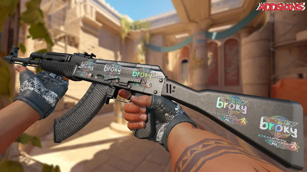 Sticker | broky (Holo, Champion) | Antwerp 2022 inspecting