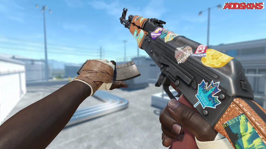 AK-47 | Jet Set reloading