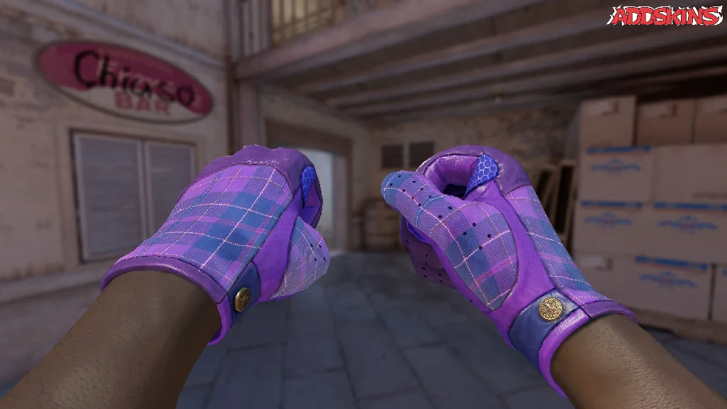 ★ Driver Gloves | Imperial Plaid holding