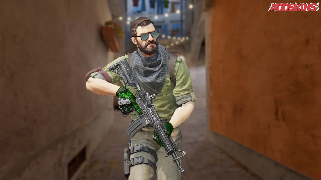 M4A4 | Dark Operative pose-3
