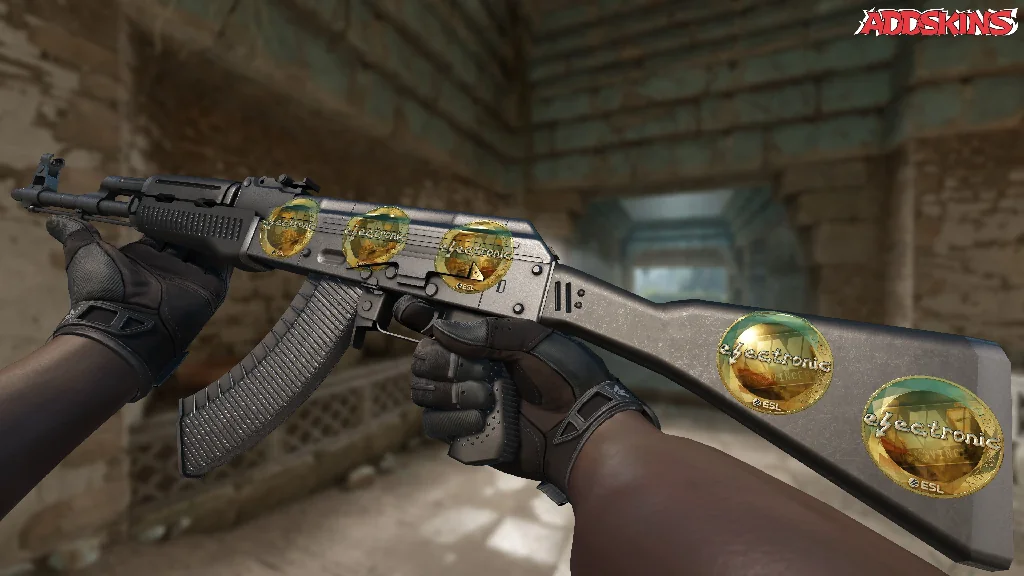 Sticker | electronic (Gold) | Katowice 2019 inspecting