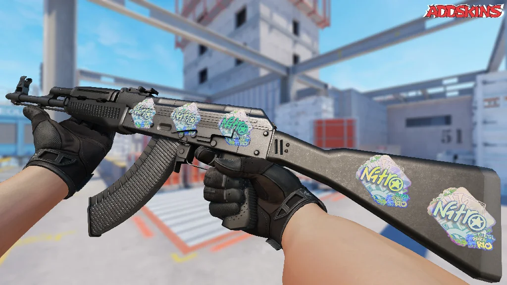 Sticker | nitr0 (Holo) | Rio 2022 inspecting