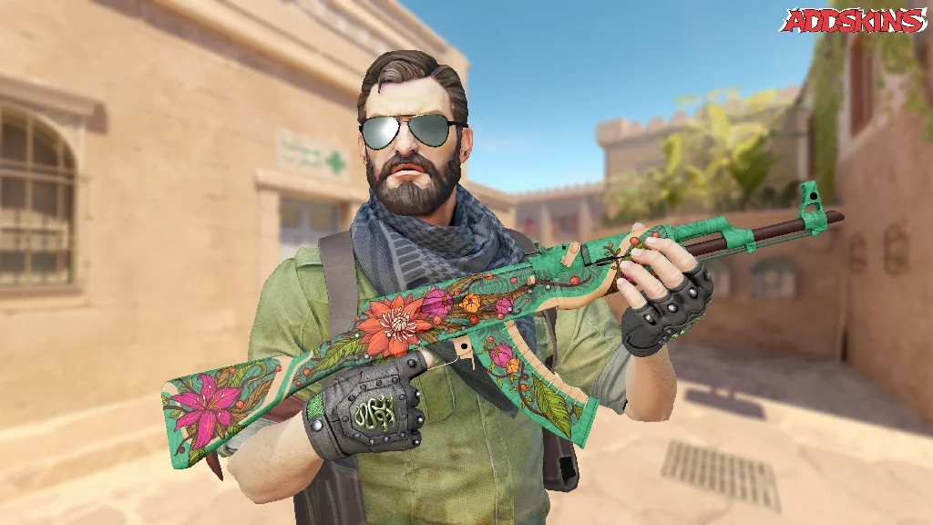 AK-47 | Wild Lotus pose-1