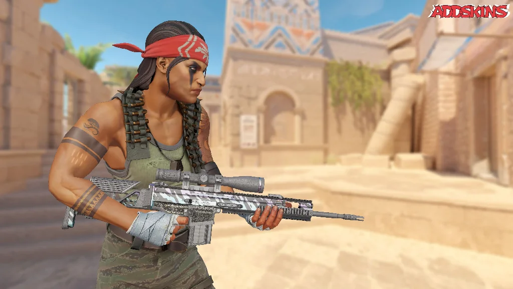 SCAR-20 | Caged pose-3