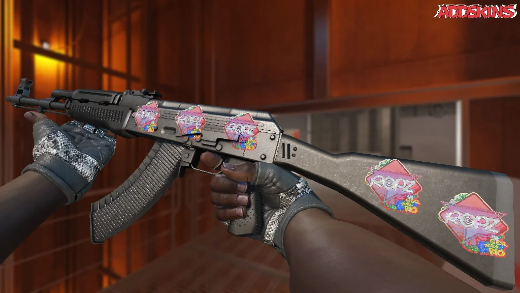 Sticker | ropz (Glitter) | Rio 2022 inspecting