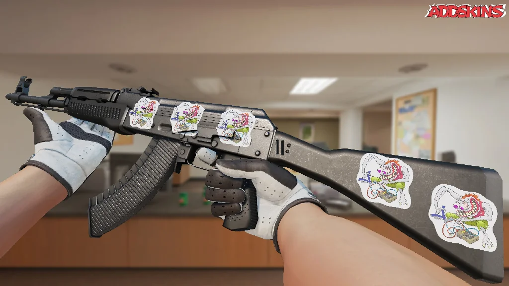 Sticker | White Bombster inspecting