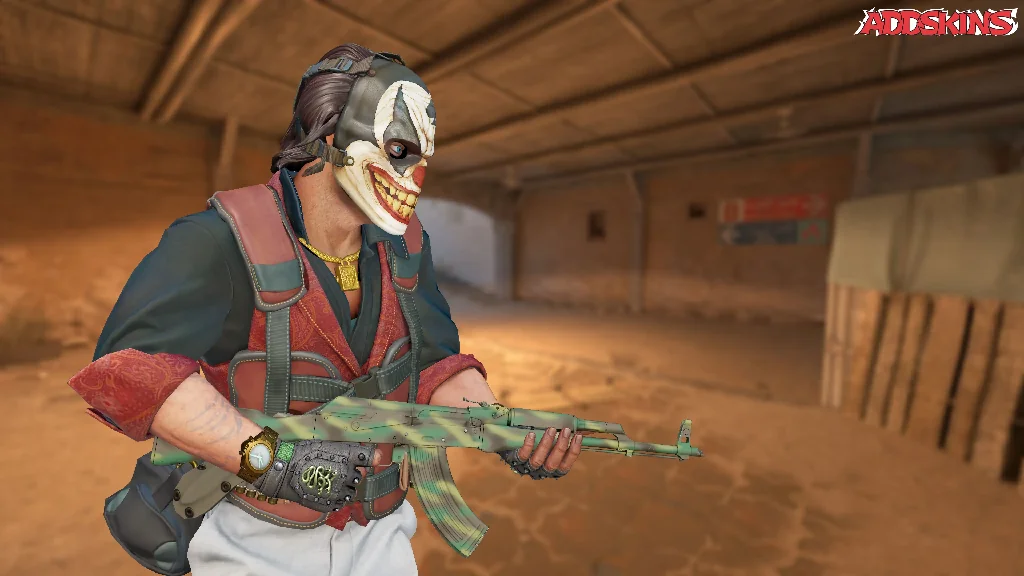 AK-47 | Jungle Spray pose-3