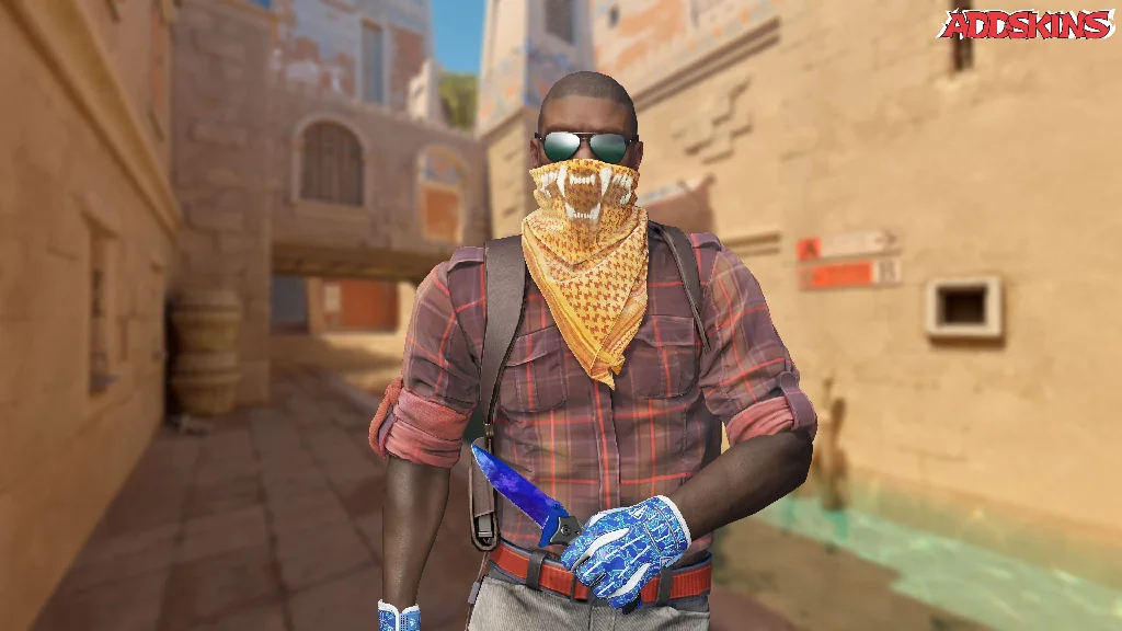 ★ Nomad Knife | Doppler Sapphire pose-1