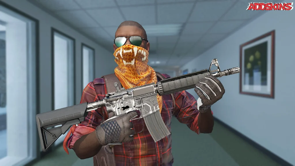 M4A4 | Mainframe pose-1