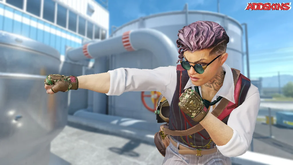 ★ Bloodhound Gloves | Guerrilla pose-3