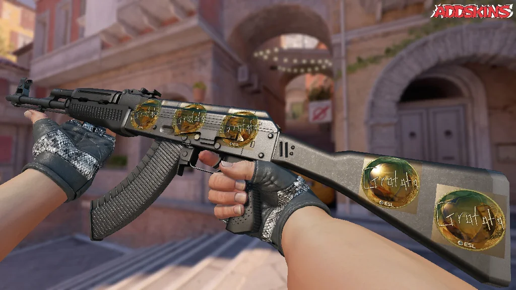 Sticker | Gratisfaction (Gold) | Katowice 2019 inspecting