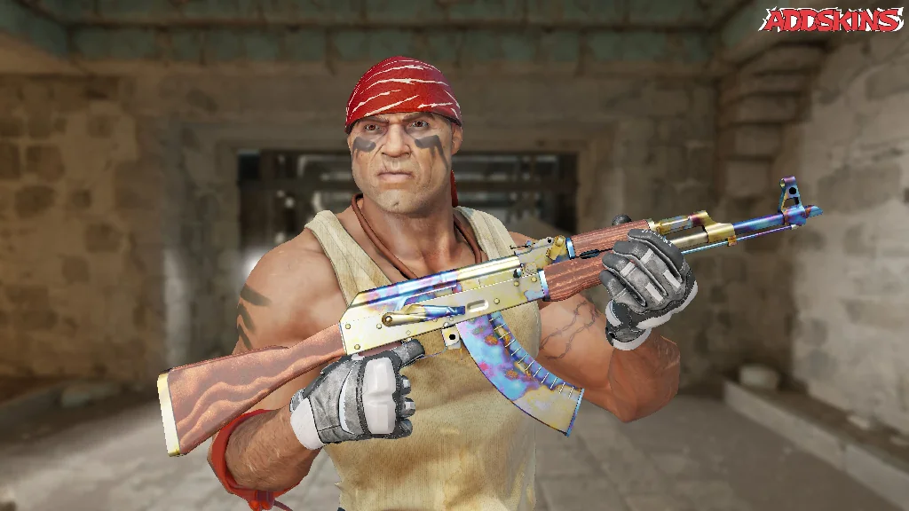 AK-47 | Case Hardened pose-1
