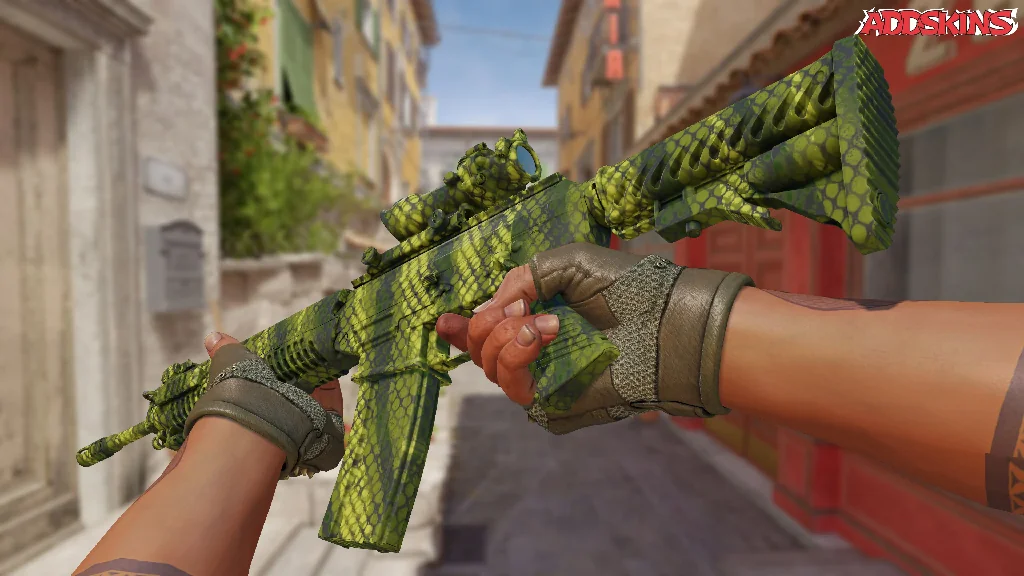 SG 553 | Gator Mesh inspecting