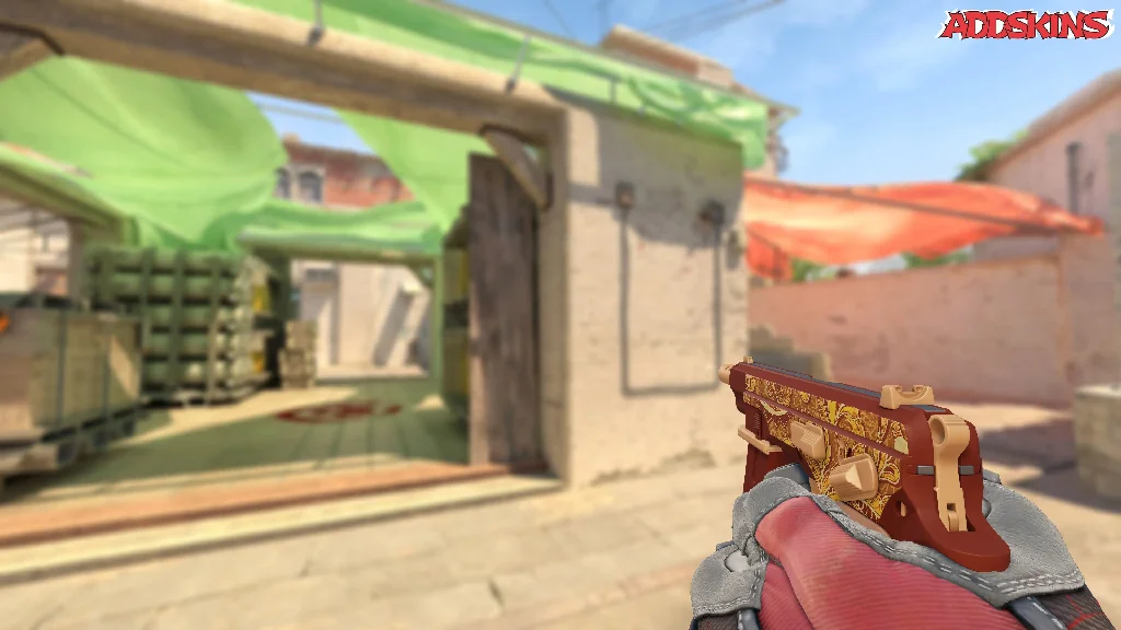 CZ75-Auto | Honey Paisley holding