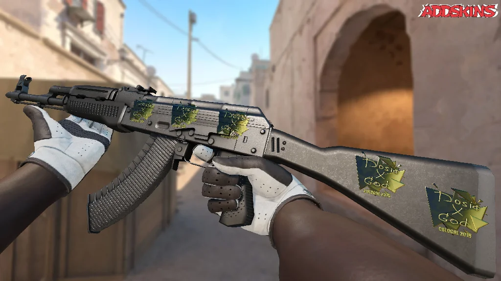 Sticker | Dosia (Gold) | Cologne 2016 inspecting
