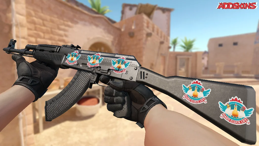 Sticker | Hard Cluck Life inspecting