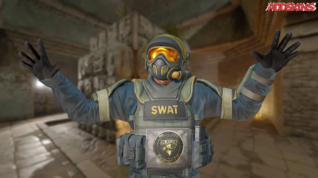 Patch | Renegades (Gold) | Stockholm 2021 pose-1
