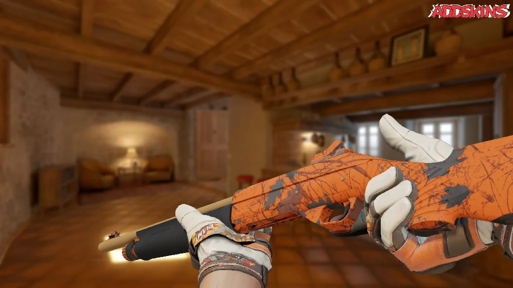 Nova | Blaze Orange inspecting