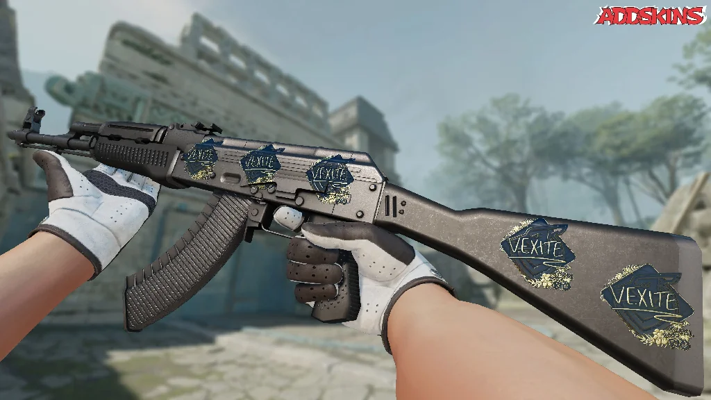 Sticker | vexite (Gold) | Rio 2022 inspecting