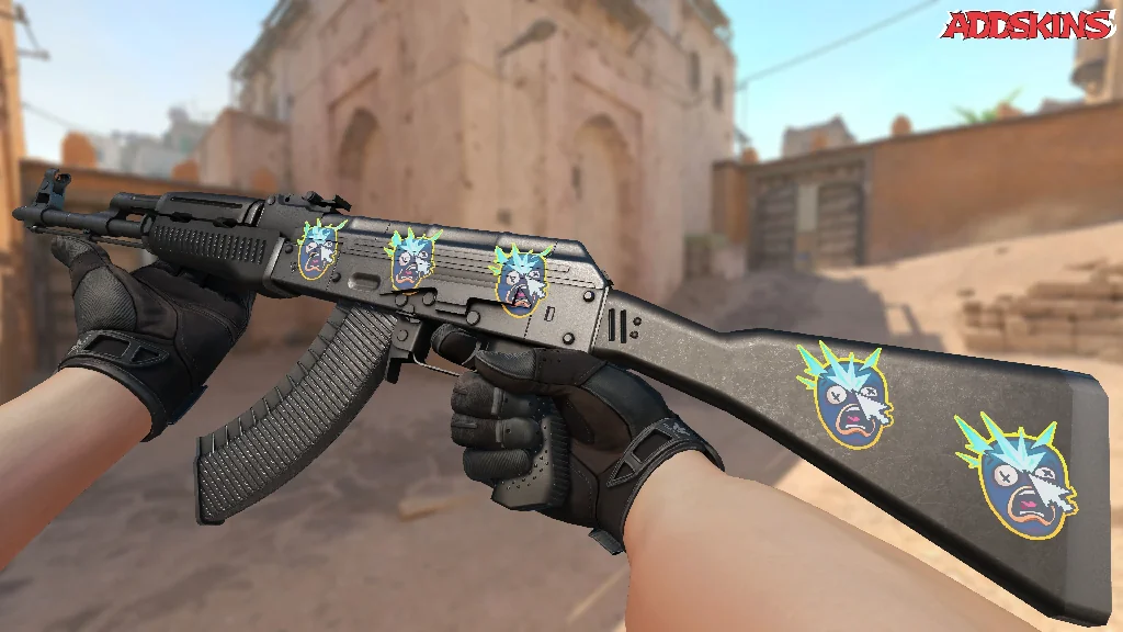 Sticker | Clicking Heads inspecting