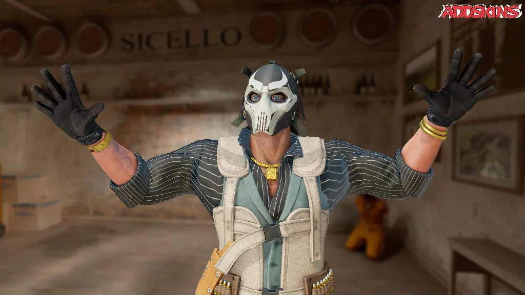 Sir Bloody Skullhead Darryl | The Professionals pose-1