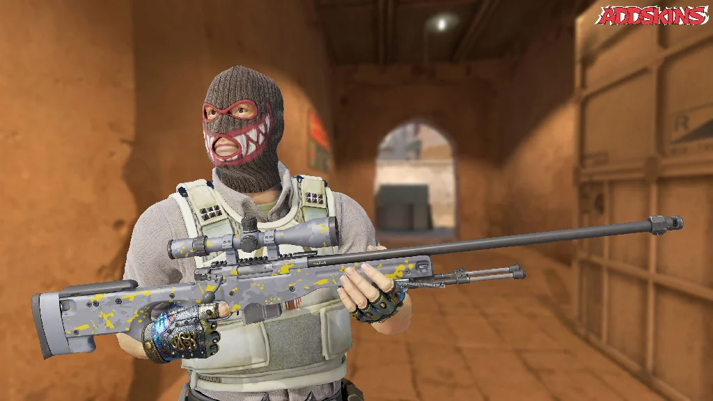 AWP | Arsenic Spill pose-1