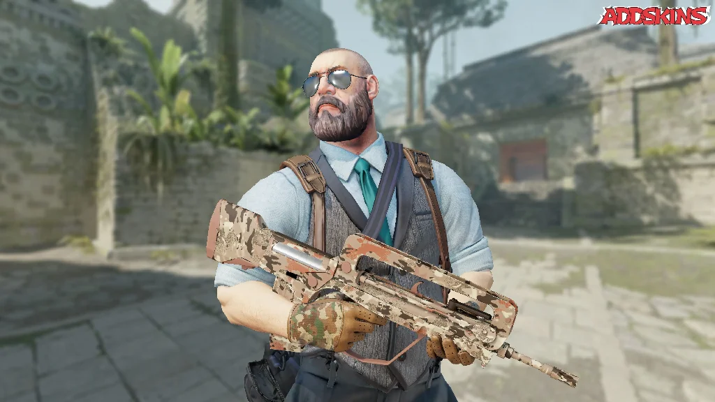 FAMAS | CaliCamo pose-1