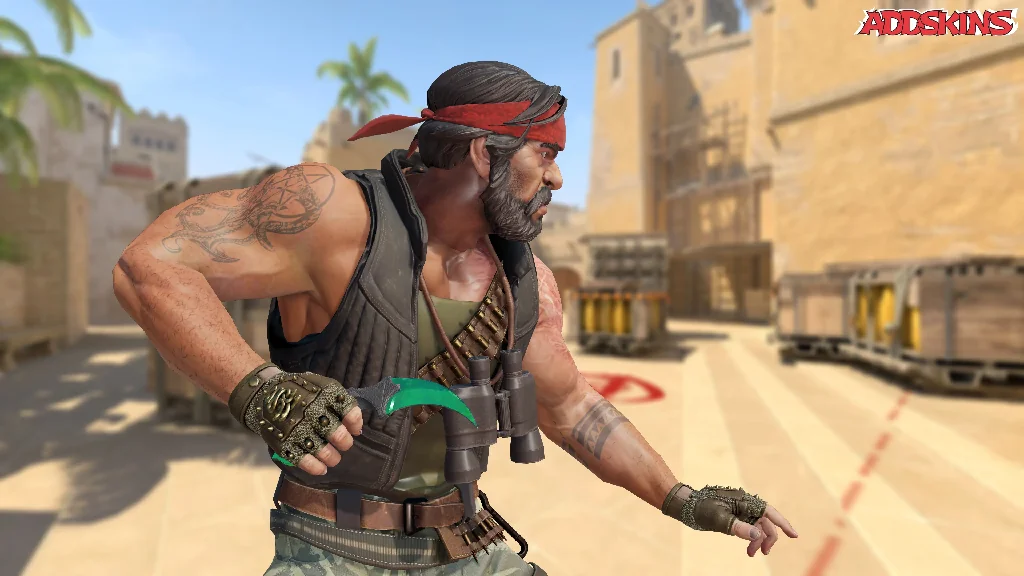 ★ Karambit | Gamma Doppler Emerald pose-3