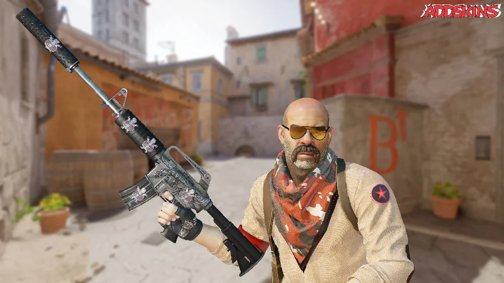 Sticker | Poorly Drawn Bloody Darryl pose-2