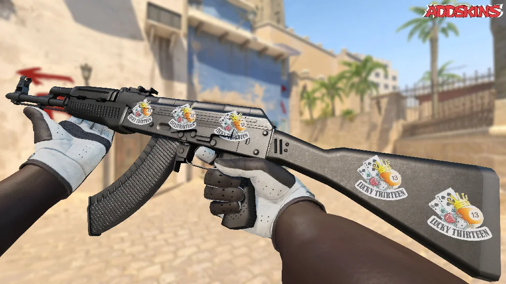 Sticker | Lucky 13 inspecting