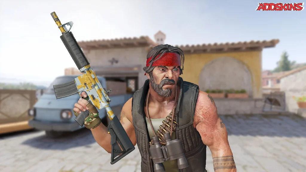 M4A4 | Daybreak pose-2