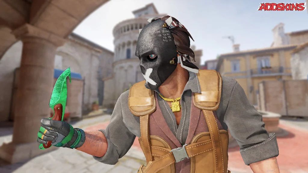 ★ Gut Knife | Gamma Doppler Emerald pose-2