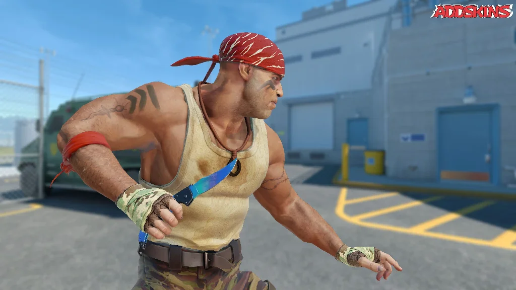 ★ Falchion Knife | Gamma Doppler pose-3