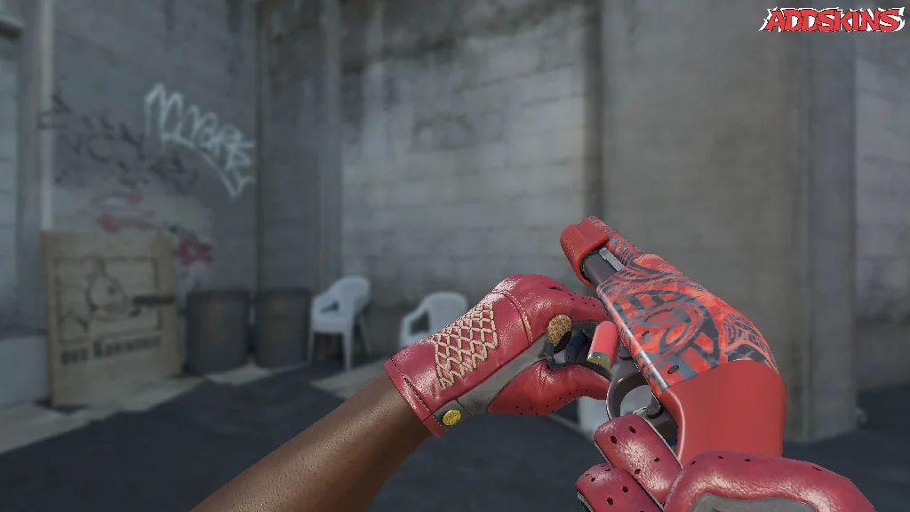 Sawed-Off | Crimson Batik reloading