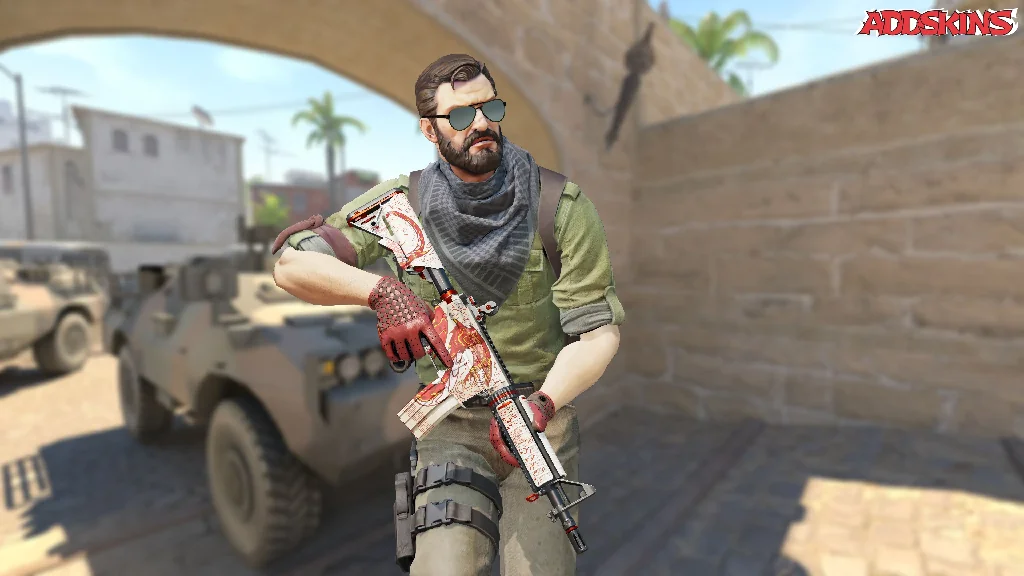 M4A4 | Falak pose-3