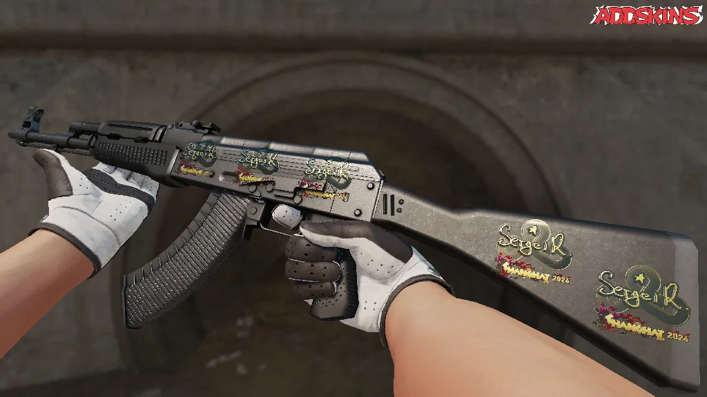 Sticker | Ax1Le (Gold) | Shanghai 2024 inspecting