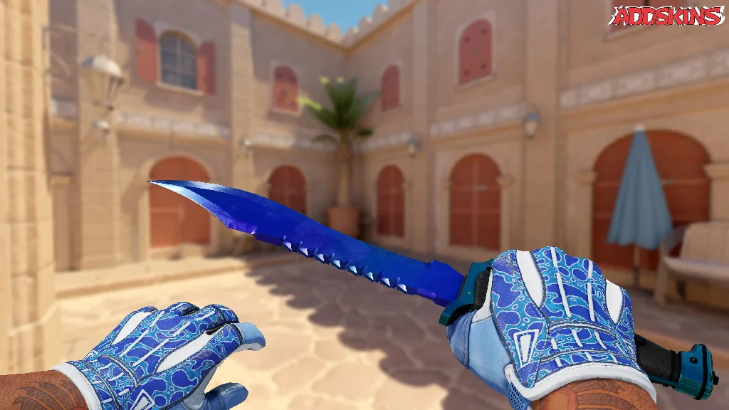 ★ Bowie Knife | Doppler Sapphire holding