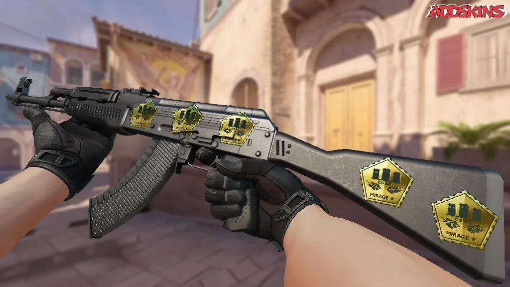 Sticker | Mirage (Gold) inspecting