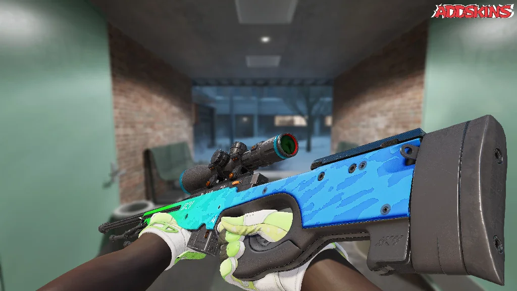 AWP | Ice Coaled inspecting