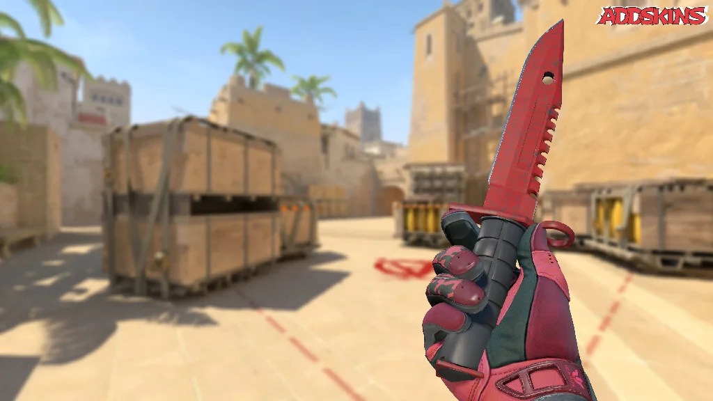 ★ M9 Bayonet | Crimson Web inspecting