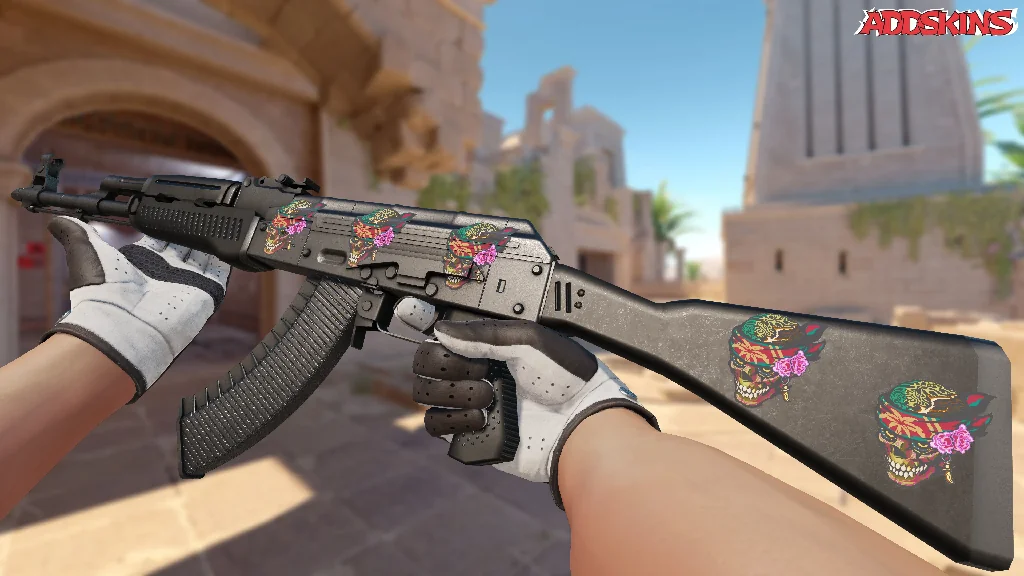 Sticker | Lorena inspecting