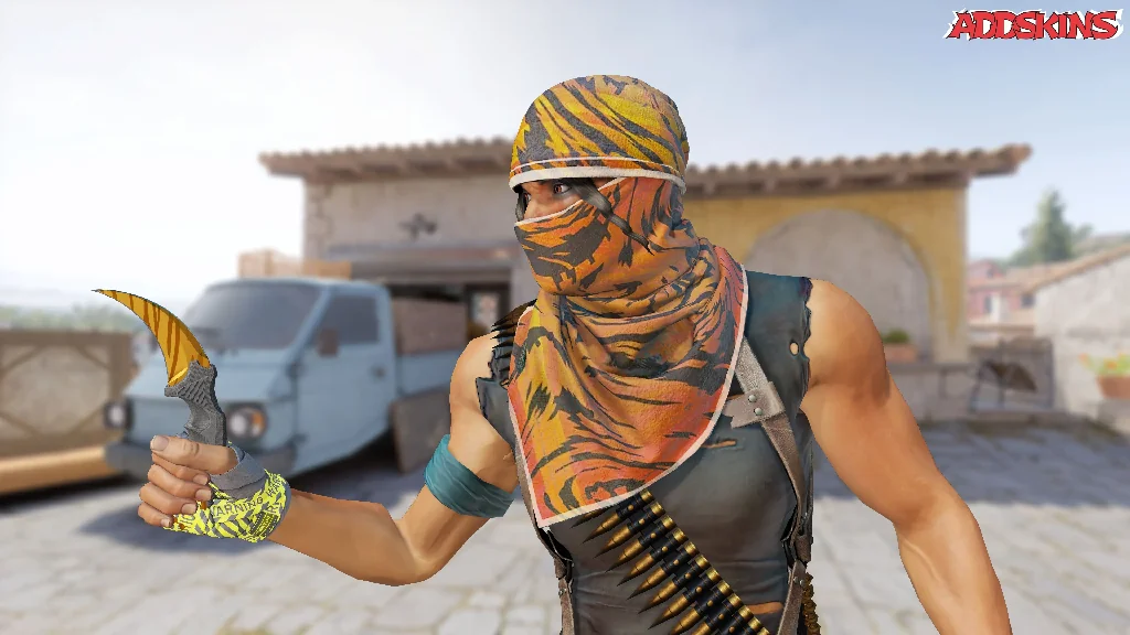 ★ Karambit | Tiger Tooth pose-2