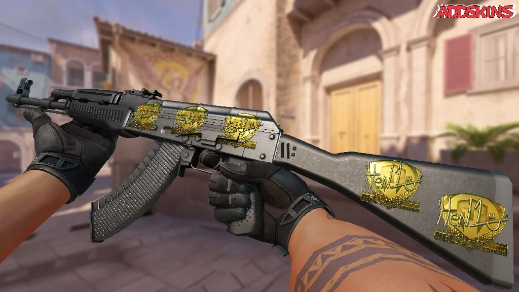 Sticker | HEN1 (Gold) | Krakow 2017 inspecting