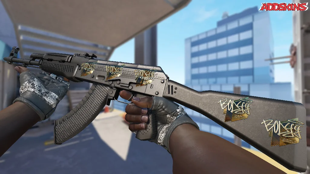 Sticker | bodyy (Gold) | Boston 2018 inspecting