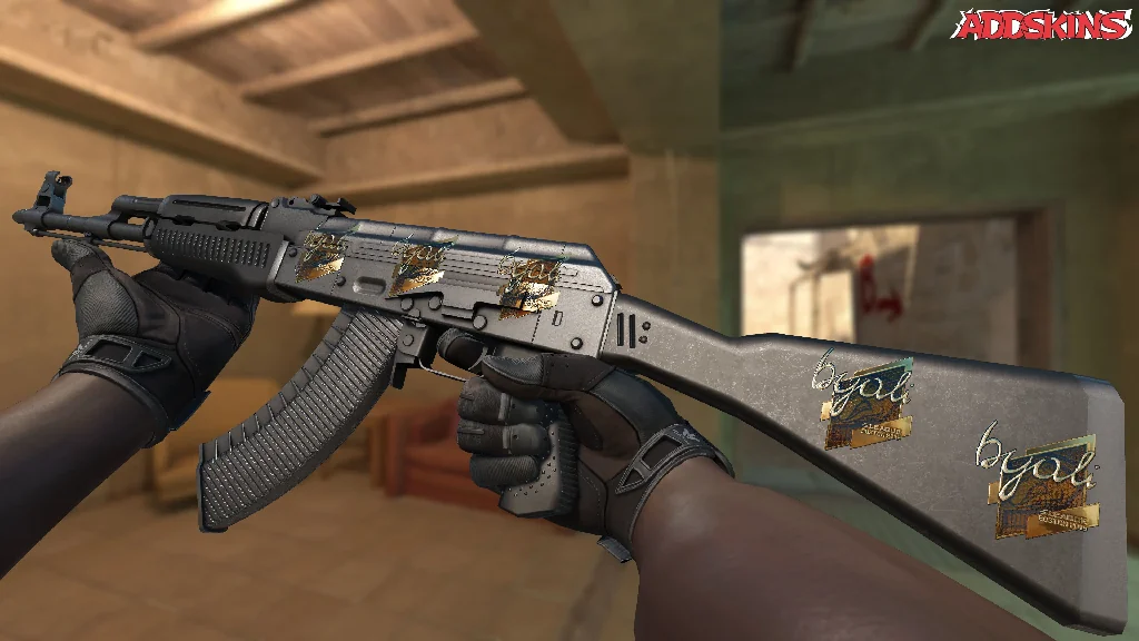 Sticker | byali (Gold) | Boston 2018 inspecting
