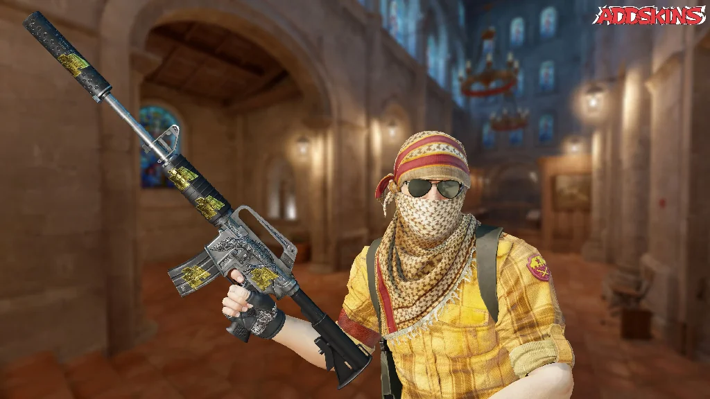 Sticker | allu (Gold) | Atlanta 2017 pose-2