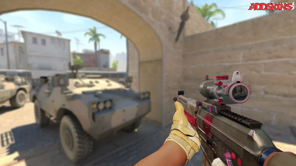 SG 553 | Berry Gel Coat holding