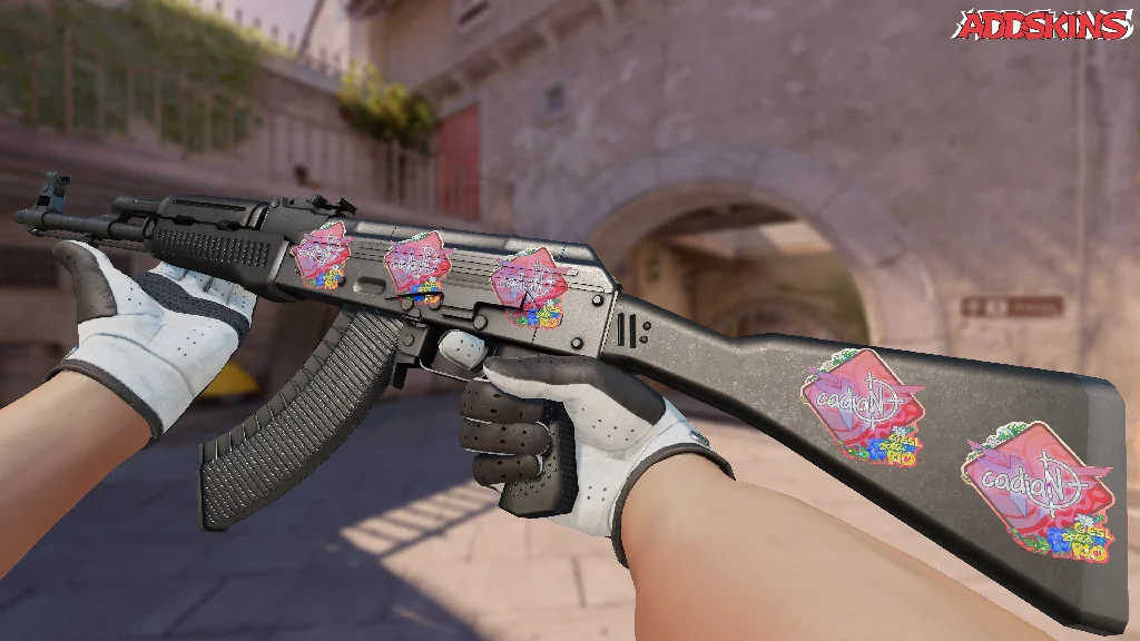 Sticker | cadiaN (Glitter) | Rio 2022 inspecting
